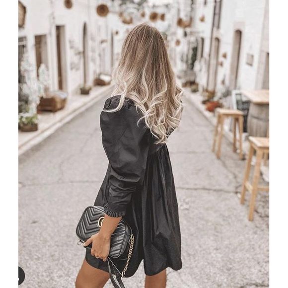 ZARA Dress Embroidered Mini Small NWT - Picture 6 of 8